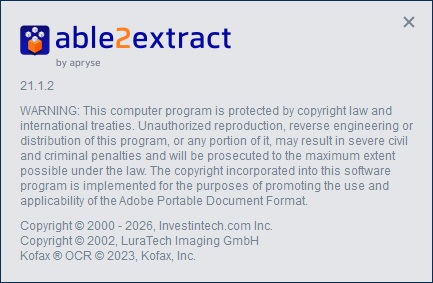 Able2Extract Professional