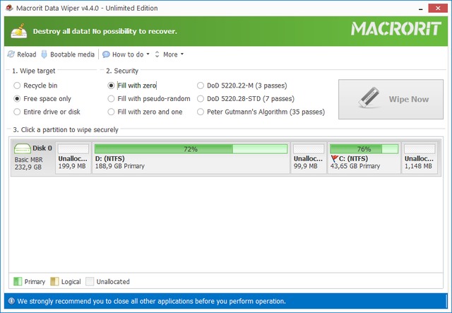 Macrorit Data Wiper