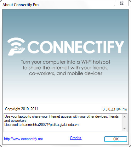 Connectify Pro